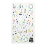MD Washi Sticker Marché - Dried Flower