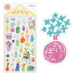 MD Washi Stickers Marché - Flower Vase