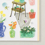 MD Washi Stickers Marché - Flower Vase