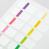 Midori Chiratto Index Labels - 24 Colours Vivid