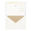 MD 3-Tones Letter Set - White