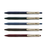 Sarasa Push Clip Gel Pen (0.5mm) - Vintage Series