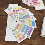 Colour Swatch Washi Sticker Booklet