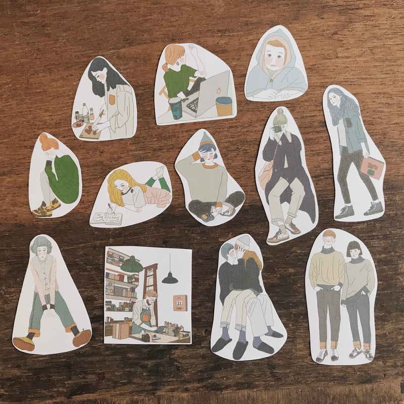 Girl's Project Stickers 008