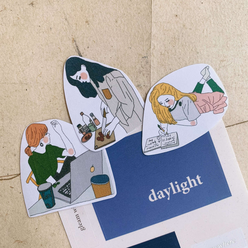 Girl's Project Stickers 008