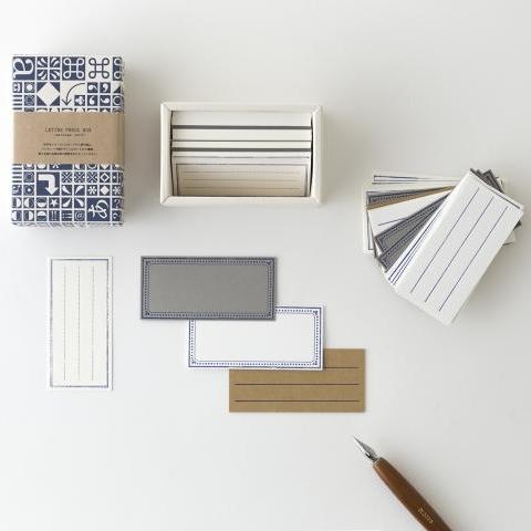 Yamazoe Letterpress Message Card Box Set