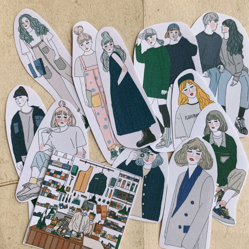 Girl's Project Stickers 010