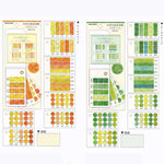 Colour Swatch Washi Sticker Booklet