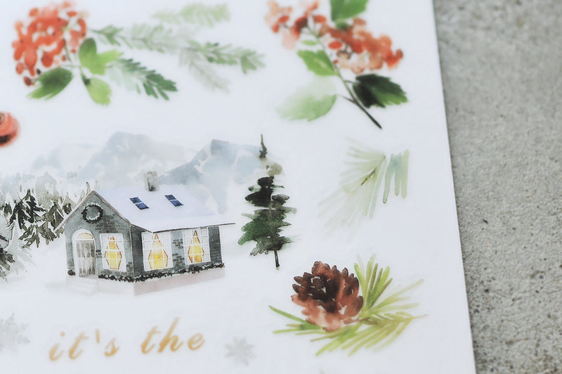 MU Print-On Sticker - Winter Limited Edition Series