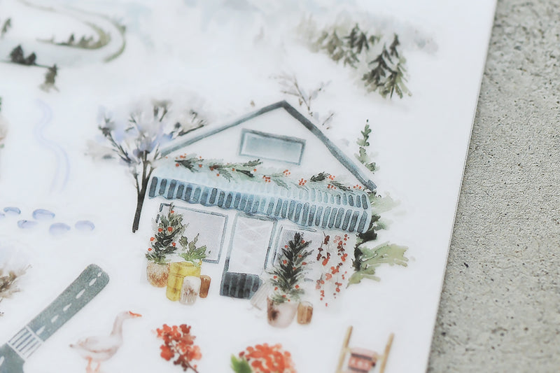 MU Print-On Sticker - Winter Limited Edition Series