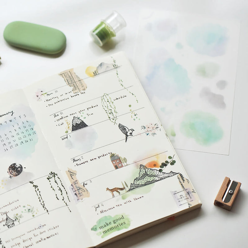MU Print-On Sticker - Botanical Series VIII