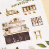 MU Print-On Sticker - Watercolour Illustration Series II