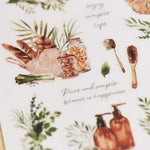 MU Print-On Sticker - Watercolour Illustration Series II