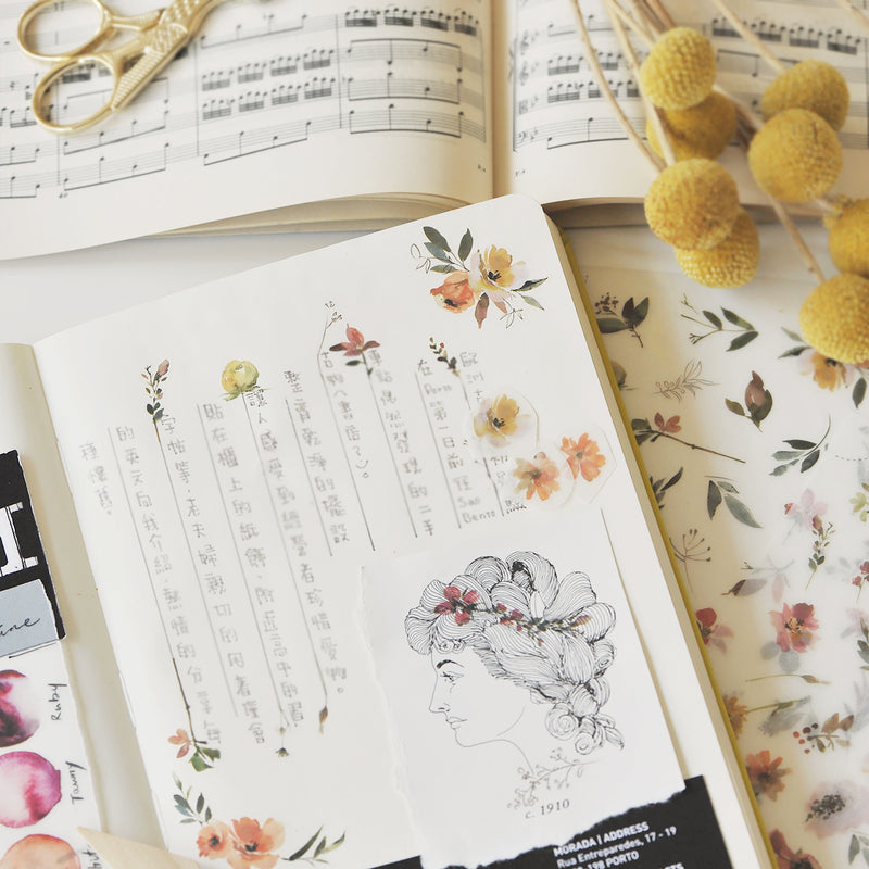 MU Print-On Sticker - Botanical Series VI