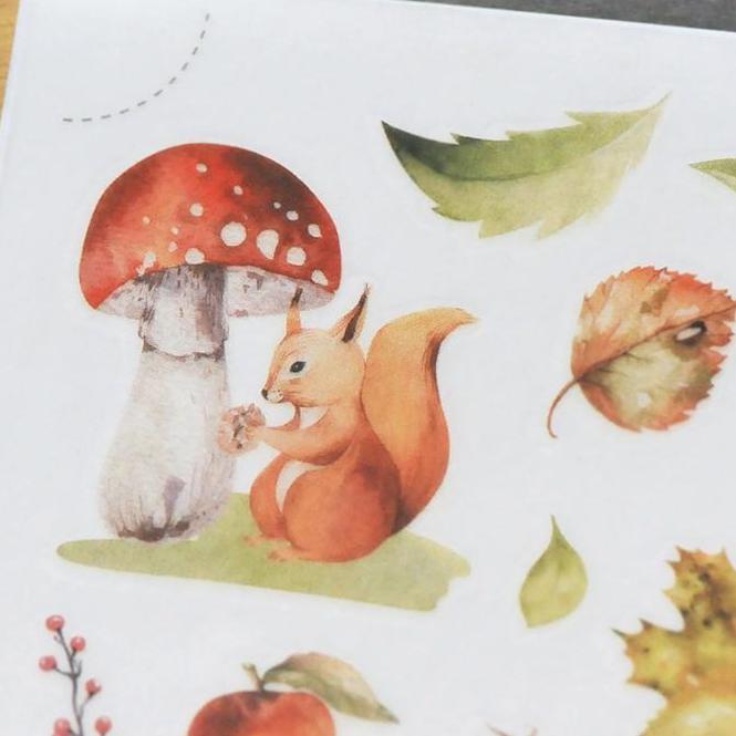 MU Print-On Sticker - Botanical Series VII