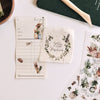 MU Print-On Sticker - Watercolour Illustration Series II