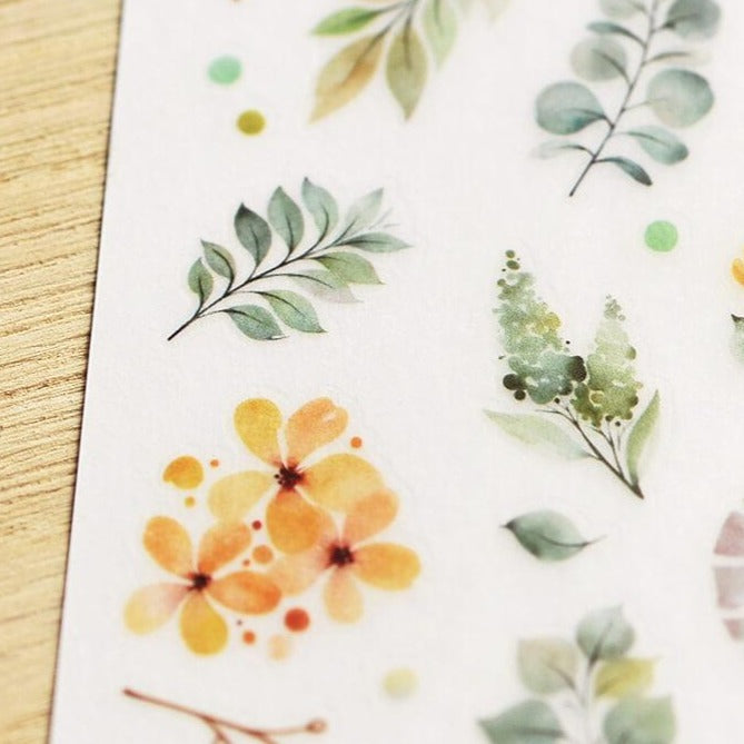 MU Print-On Sticker - Botanical Series X