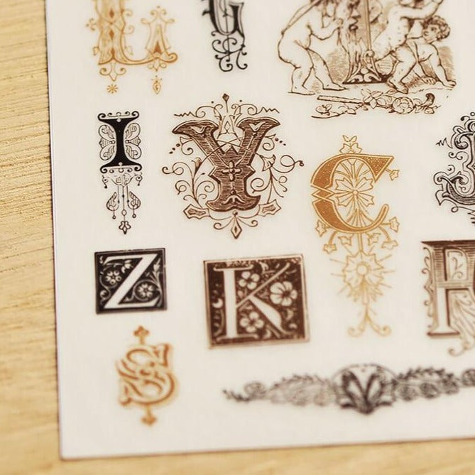 MU Print-On Sticker - Vintage Series II
