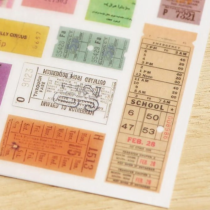MU Print-On Sticker - Vintage Series II