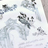 MU Print-On Sticker - Watercolour Illustration Series II