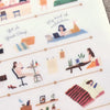 MU Print-On Sticker - It's A Small World Series II