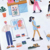 MU Print-On Sticker - It's A Small World Series II