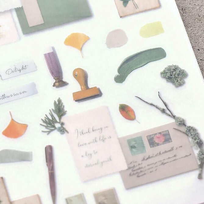 MU Print-On Sticker - Botanical Series X