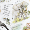 MU Print-On Sticker - Watercolour Illustration Series III