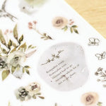 MU Print-On Sticker - Botanical Series XII