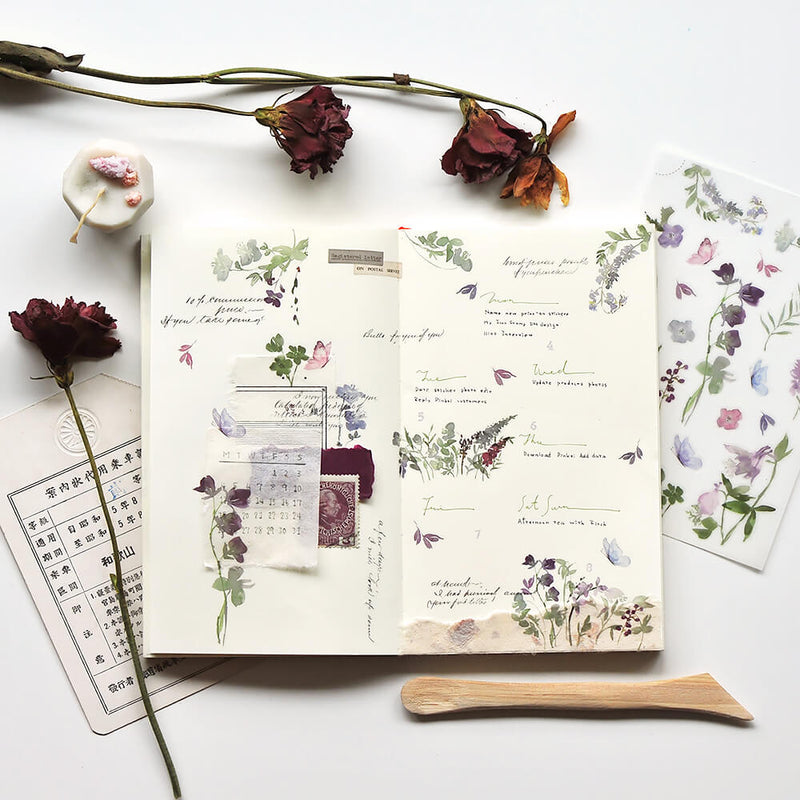 MU Print-On Sticker - Botanical Series XII