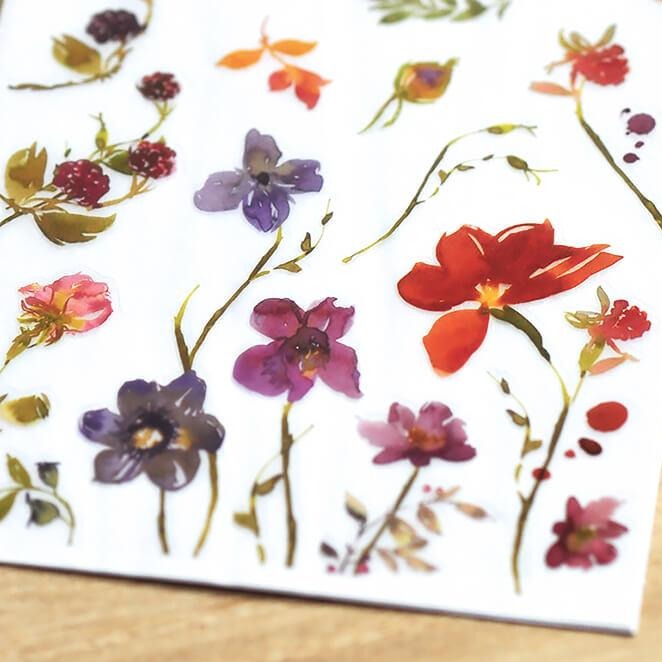 MU Print-On Sticker - Botanical Series XII