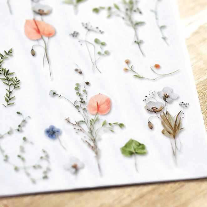 MU Print-On Sticker - Botanical Series XII