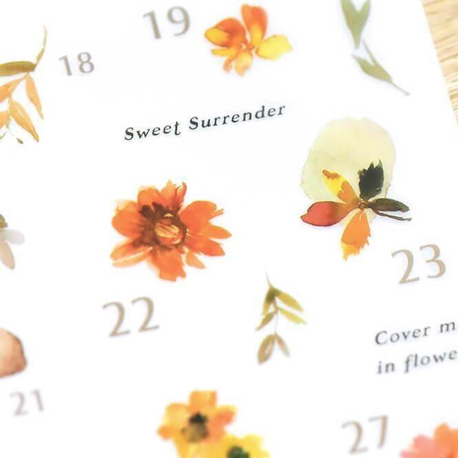 MU Print-On Sticker - Botanical Series XIII