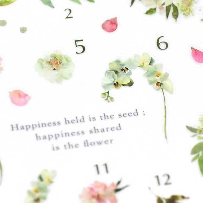 MU Print-On Sticker - Botanical Series XIII