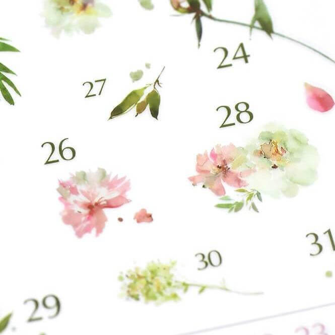 MU Print-On Sticker - Botanical Series XIII