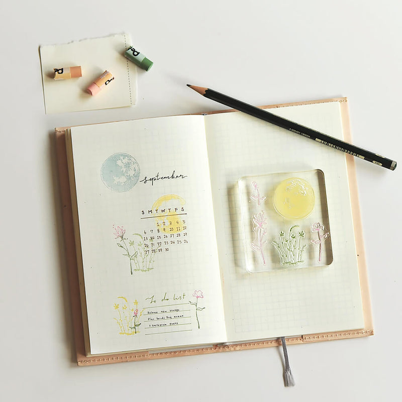MU Botanical Clear Stamp Set - No. 20