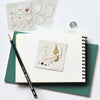 MU My Icon Clear Stamp Set - No. 13 (Vintage Border)