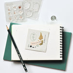 MU My Icon Clear Stamp Set - No. 13 (Vintage Border)