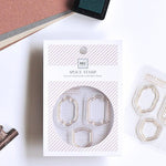 MU My Icon Clear Stamp Set - No. 13 (Vintage Border)