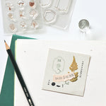 MU My Icon Clear Stamp Set - No. 13 (Vintage Border)