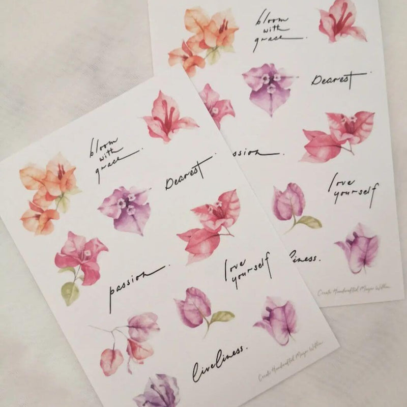 Bougainvillea Sticker