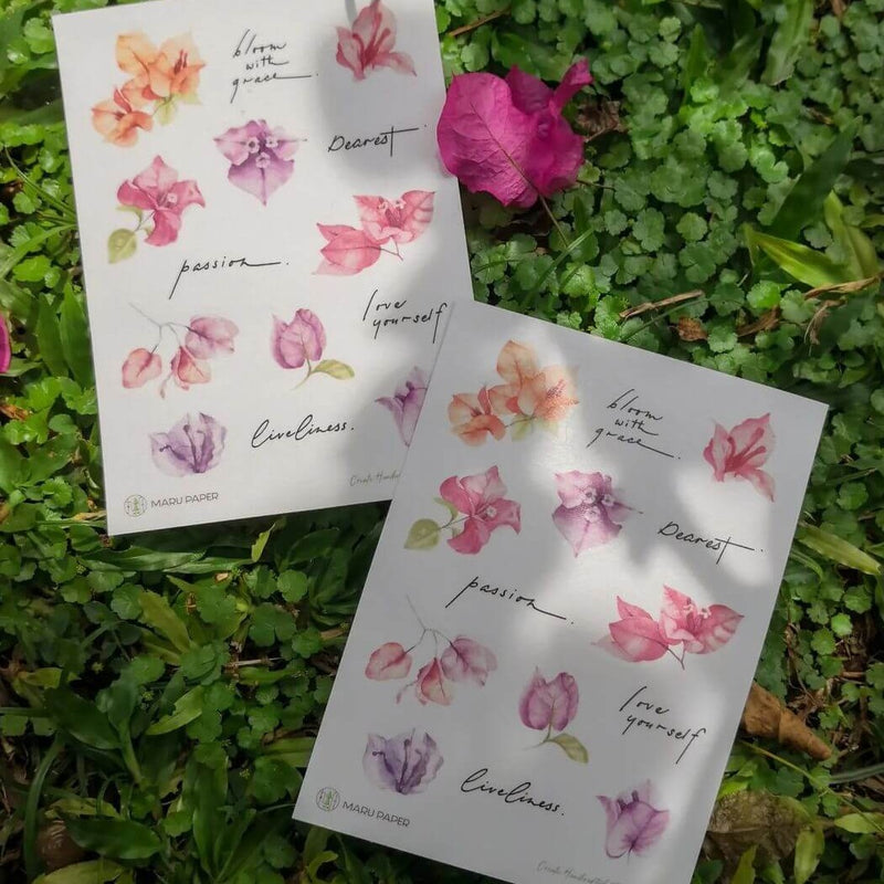Bougainvillea Sticker