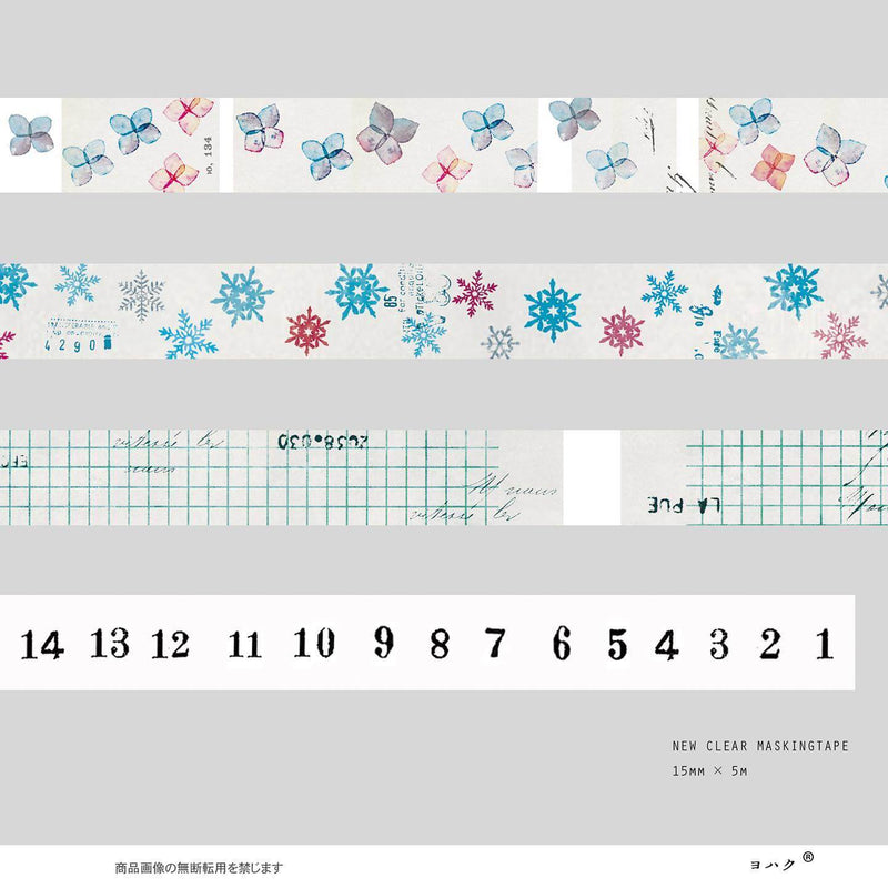 YOHAKU Clear Masking Tape | 016 Hogan