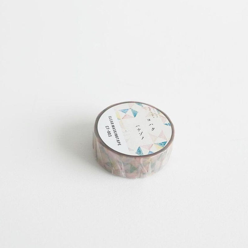 YOHAKU Clear Masking Tape - 003 flower garden
