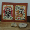 Classiky x Mihoko Seki Stencil Dyeing Paper Seals - Doll