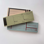 35mm Film Processing Memo Pad