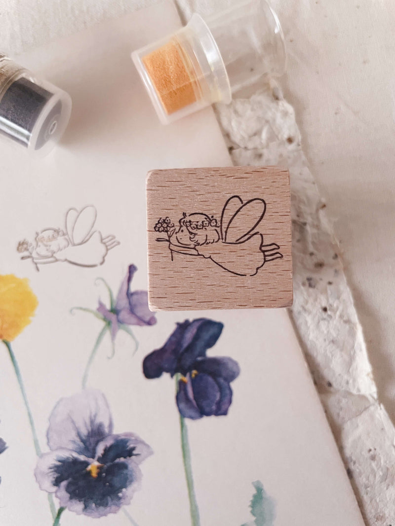 msbulat Rubber Stamp - Flower of Happines