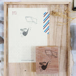 Black Milk Project Rubber Stamp - Flying Book