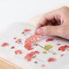 Press Flower Stickers Geranium