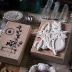 LCN Rubber Stamp Set - Dried Flowers